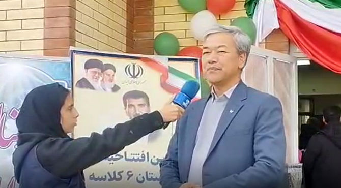 آیین افتتاح دو مدرسه خیرساز در شهرستان فریمان