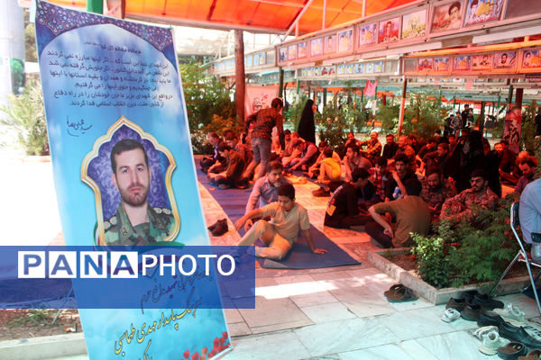 مراسم بزرگداشت شهید مدافع حرم «مهدی طهماسبی»