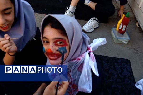 برگزاری مراسم صبحانه سلامت در دبیرستان بعثت ناحیه یک شهرری