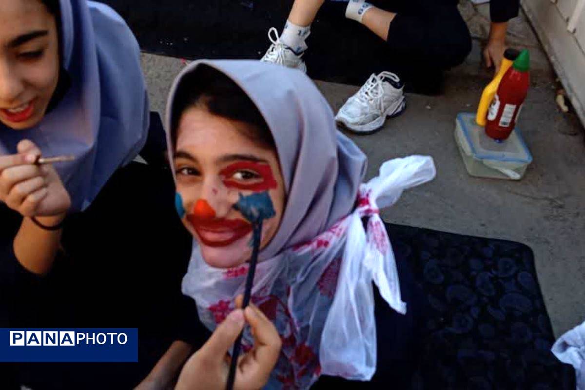 برگزاری مراسم صبحانه سلامت در دبیرستان بعثت ناحیه یک شهرری