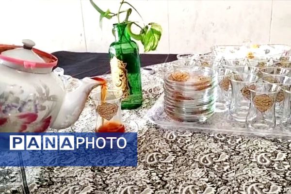 پیوند دل‌های دانش‌آموزان شهرقدس در سوگ حضرت زهرا(س)