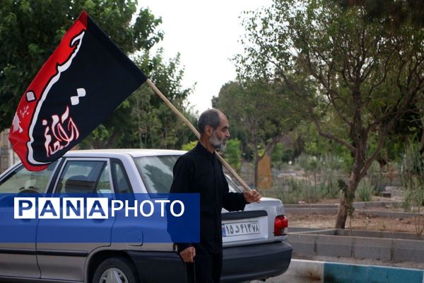 امروز خیابانهای شهر صفادشت، میزبان جاماندگان اربعین حسینی بود 