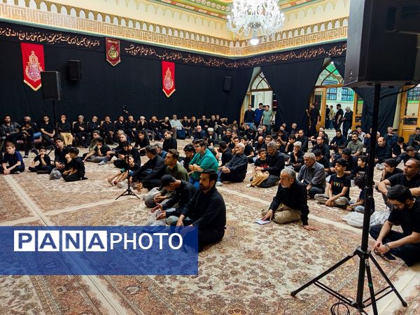 شب هفتم ماه محرم؛ تکیه علی اکبری کاشمر میزبان مسئولین این شهرستان