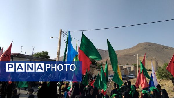 علم‌ گردانی آیین‌ هر ساله‌ شهر وردنجان
