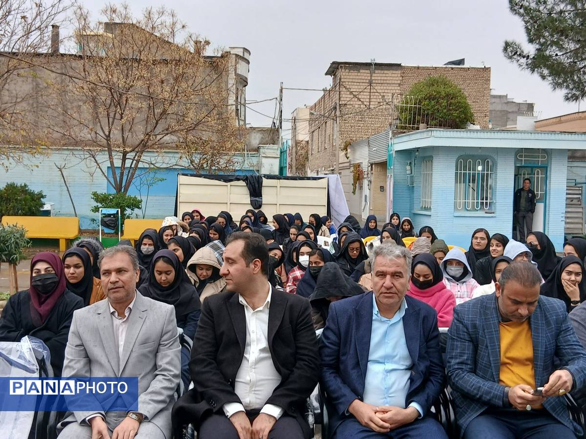 مراسم شهادت حضرت ام البنین در دبیرستان فاطمیه 