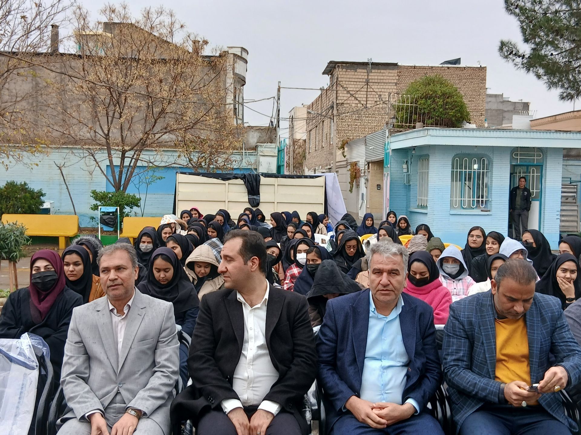 مراسم شهادت حضرت ام البنین در دبیرستان فاطمیه 