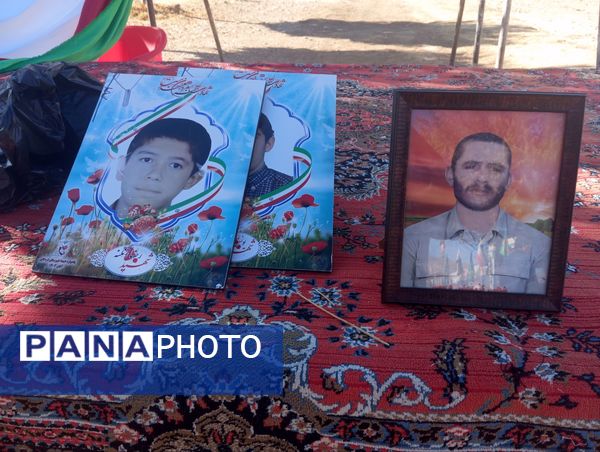 گرامیداشت ایام فاطمیه در گلزار شهدای ششبهره 