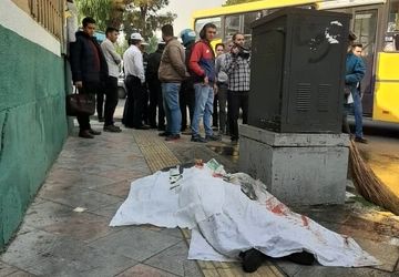 مرگ یک عابرپیاده در خیابان اندرزگو