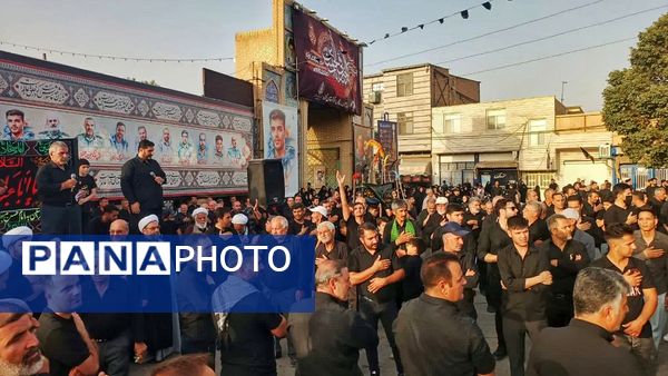 مراسم عزاداران تاسوعای حسینی در اشتهارد 