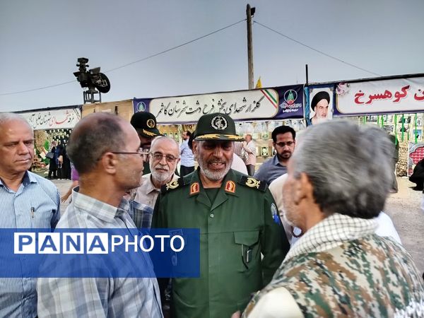  بازدید مدیرکل بنیاد حفظ آثار و نشر ارزش های دفاع مقدس خراسان رضوی از نمایشگاه  کنگره ملی شهید مدرس (ره) 