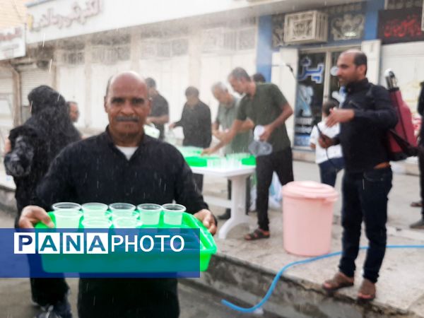 پیاده‌روی جاماندگان  اربعین حسینی شهرستان میناب