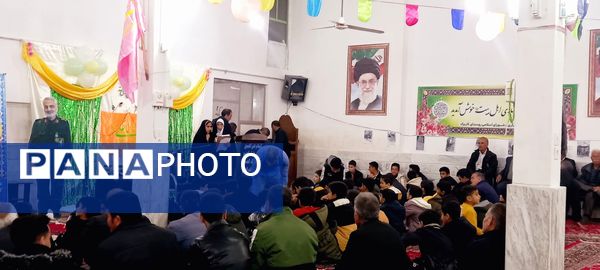 جشن باشکوه ولادت امام علی ع در روستای کاریزک خلیل آباد