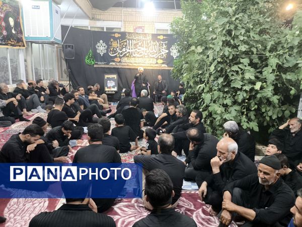 مراسم عزاداری و روضه خوانی عاشورا در شهر حسن آباد جرقویه