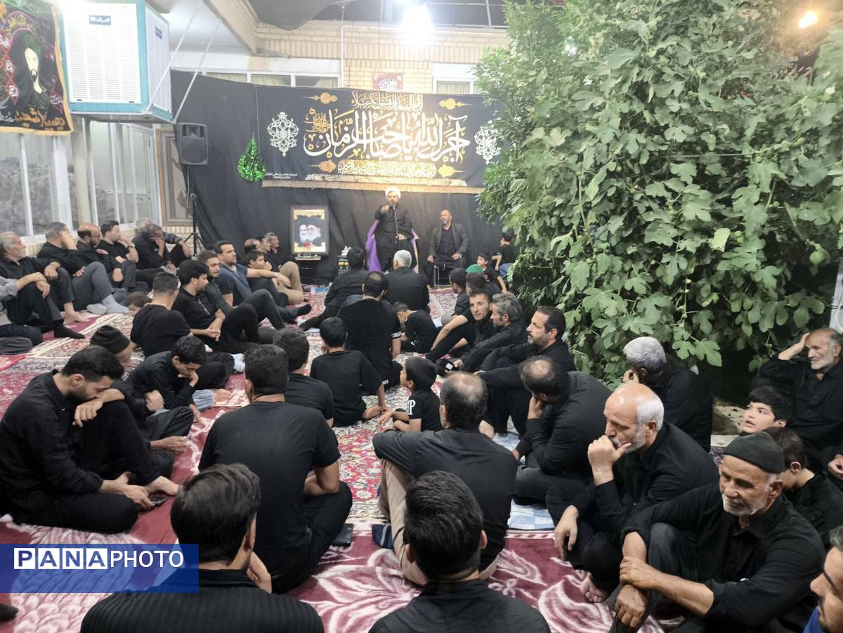 مراسم عزاداری و روضه خوانی عاشورا در شهر حسن آباد جرقویه