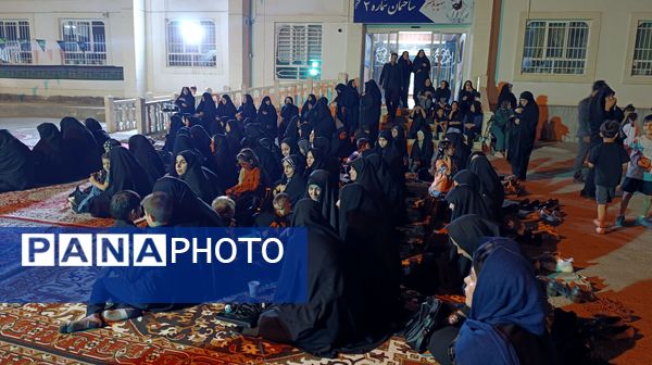 هیئت اجتماع حسینی در اداره آموزش و پرورش ناحیه ۷ مشهد مقدس