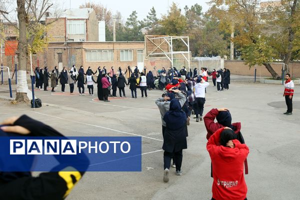 بیست و هفتمین مانور سراسری زلزله در آذربایجان غربی