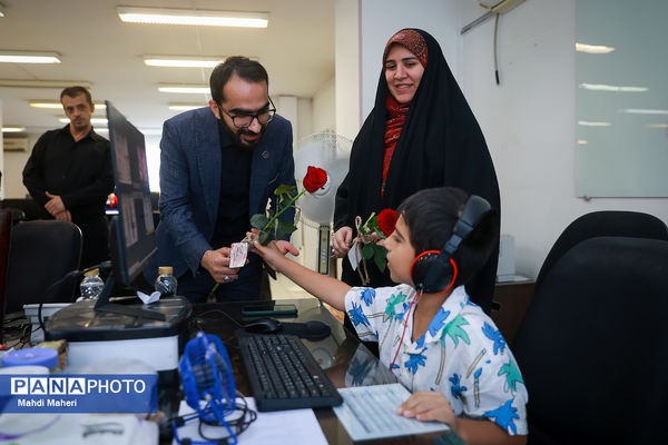 بازدید رئیس باشگاه دانش پژوهان جوان از خبرگزاری پانا