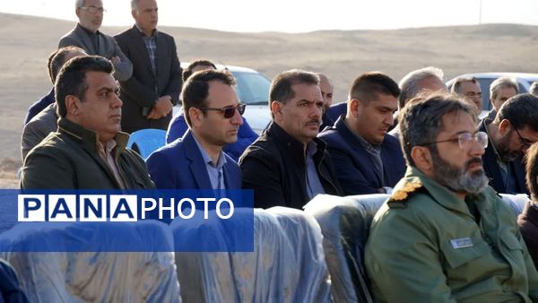 کلنگ زنی هنرستان شبانه‌روزی شهدا ارتش در شهرستان مانه 