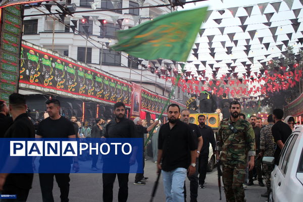 تشییع پیکر شهید پاسدار احد فتوحی در شاهین ویلا کرج