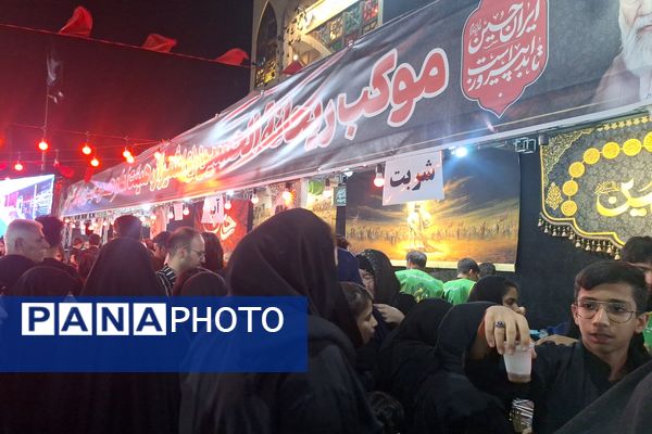 موکب‌های عزاداری شیراز پذیرای میهمانان کوچک ابا عبدالله