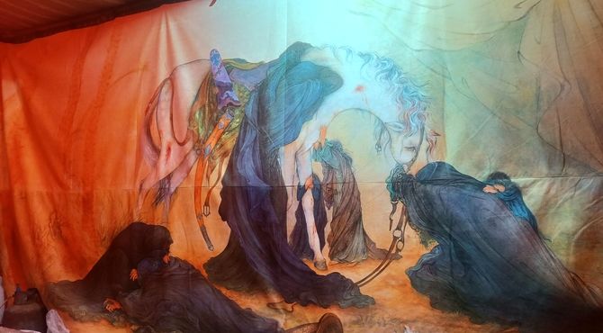 روایتی از چایخانه جوانان مهدوی در پارک ارغوان نیشابور