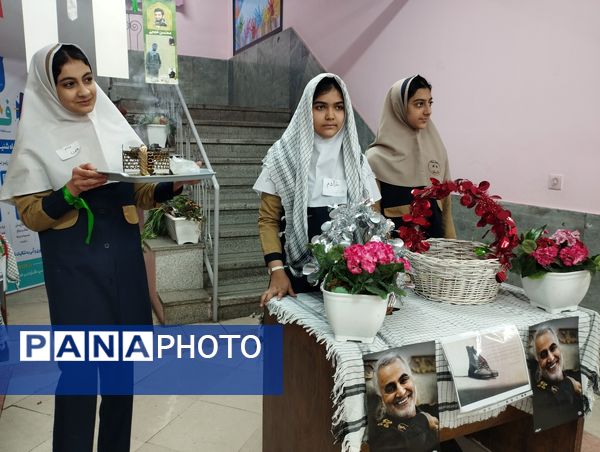 یادواره شهدای مدرسه حافظ یک همزمان با سالروز شهادت حاج قاسم سلیمانی