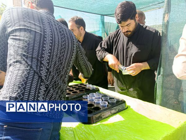 مراسم جاماندگان اربعین در شهرستان نیشابور همراه با برنامه های متنوع برگزار شد 
