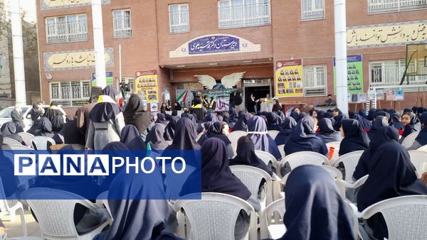 نواخته شدن زنگ مهر در فرزانگان ۴؛ هم صدایی با آغاز سال تحصیلی در سراسر کشور