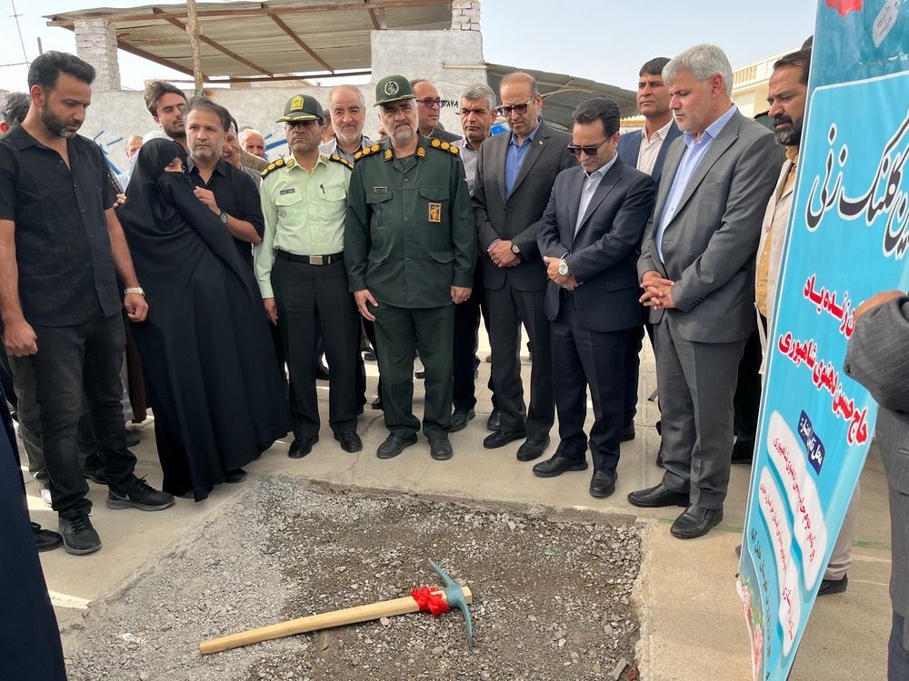 کلنگ امید بر زمین زده شد؛ آینده ای روشن در راه است 