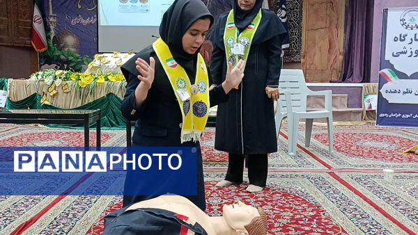 کارگاه‌های آموزشی در پیش اردوی ملی خراسان رضوی