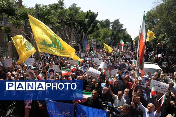راهپیمایی جمعه خشم در تبریز