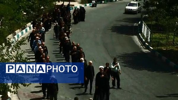 حضور پرشور عزاداران حسینی در بروجن