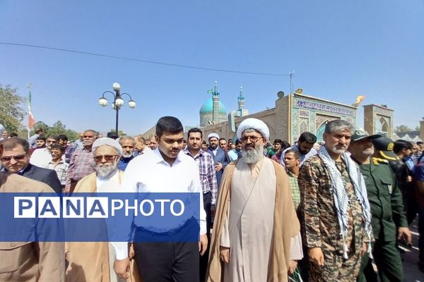 راهپیمایی جمعه خشم در کاشمر