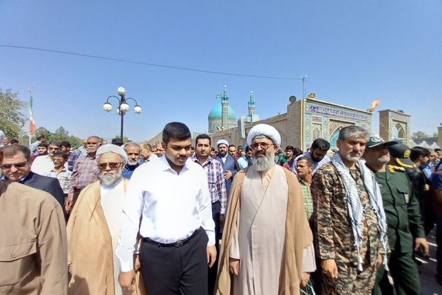 راهپیمایی جمعه خشم در کاشمر