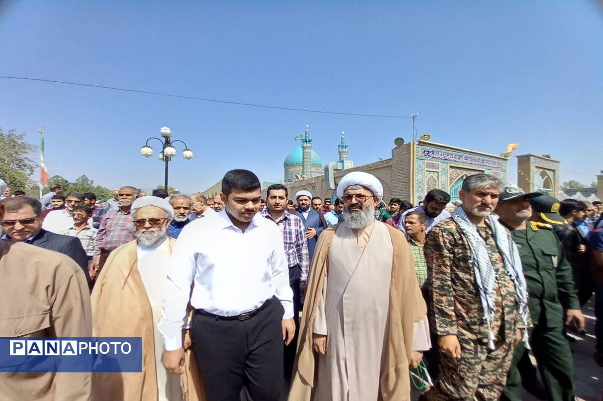 راهپیمایی جمعه خشم در کاشمر