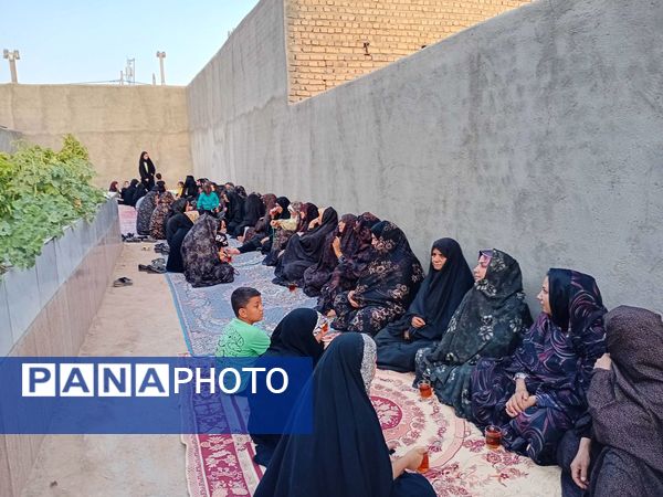 روضه خانگی به مناسبت چهلم امام حسین ع در خلیل آباد
