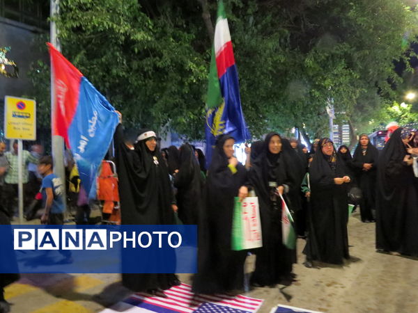 اجتماع مردم غیور بجنورد در حمایت از بیانات مقام معظم رهبری