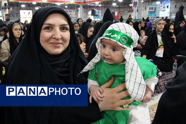 شیرخوارگان عهد سربازی امام‌زمان را در مصلی نسیم‌شهر بستند