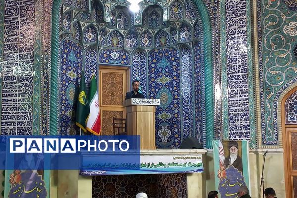 برپایی نماز جمعه در مصلی حرم حضرت عبدالعظیم حسنی(ع) 