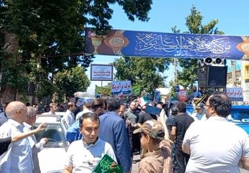 اجتماع بزرگ ضد صهیونیستی در شهرستان خوی