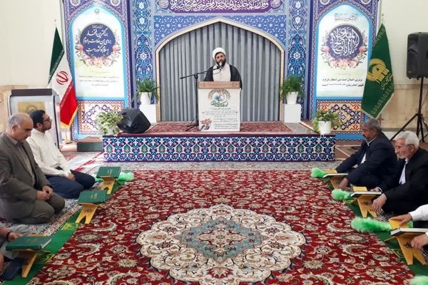 ویژه برنامه اذن خدمت در زیارتگاه شهید آیت الله مدرس(ره) برگزار شد