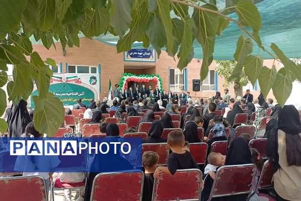 آیین افتتاحیه مدرسه 6 کلاسه روستای حسین آباد دفتری شهرستان ورامین