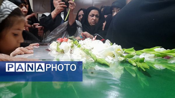 شهید گمنام مهمان محله الهیه شد