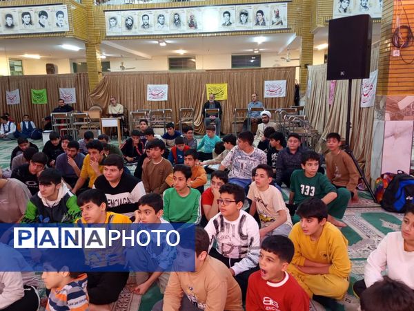 اعتکاف دانش‌آموزی پسران شهرک وحدت فردیس