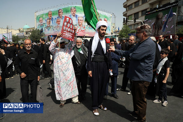تشییع شهدای اقتدار در تهران - 2