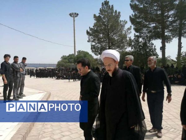 امامزاده سین حسن روستای میرآباد، میزبان مسئولان شهرستان خلیل‌آباد