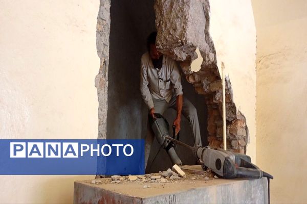 بهسازی غسالخانه شهر بار نیشابور 