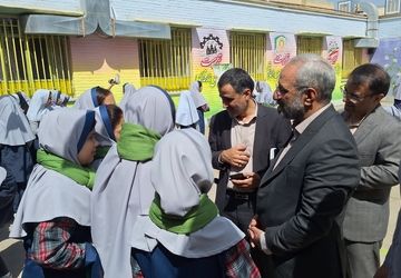 نواخته‌شدن زنگ نوعدوستی در دبستان شهید قضاوی ناحیه۴