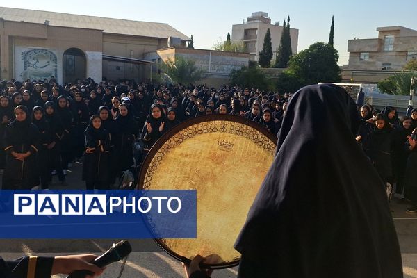 مراسم بزرگداشت حافظ در آموزشگاه پویش ناحیه ۳ شیراز 