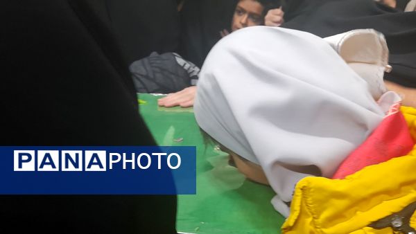 شهید گمنام مهمان محله الهیه شد